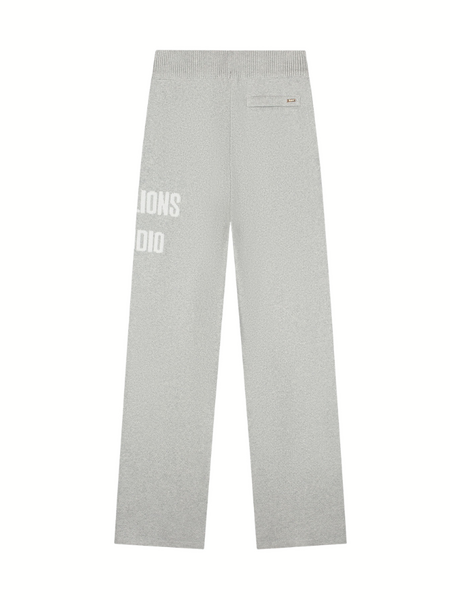 Malelions Women Heavy Knitted Pants - Grey Melange Malelions Malelions Women Heavy Knitted Pants - Grey Melange