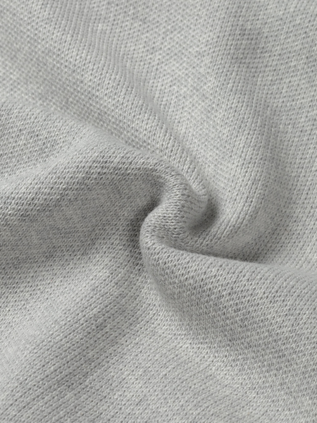 Malelions Women Heavy Knitted Hoodie - Grey Melange Malelions Malelions Women Heavy Knitted Hoodie - Grey Melange