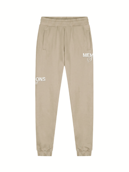 Malelions Women Members Society Sweatpants - Beige Malelions Malelions Women Members Society Sweatpants - Beige