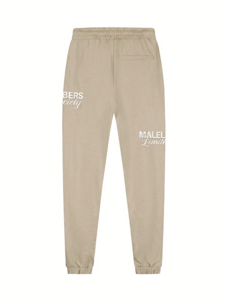 Malelions Women Members Society Sweatpants - Beige Malelions Malelions Women Members Society Sweatpants - Beige