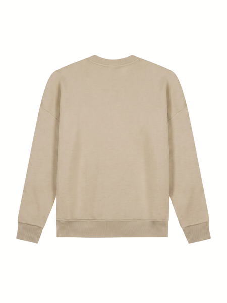 Malelions Women Members Society Sweater - Beige Malelions Malelions Women Members Society Sweater - Beige