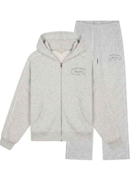 Malelions Malelions Women Contrast Combi-set - Grey Melange Malelions Women Contrast Combi-set - Grey Melange