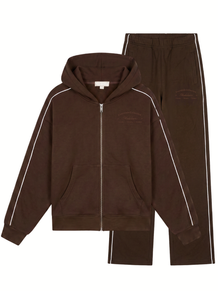 Malelions Malelions Women Contrast Combi-set - Dark Brown Malelions Women Contrast Combi-set - Dark Brown