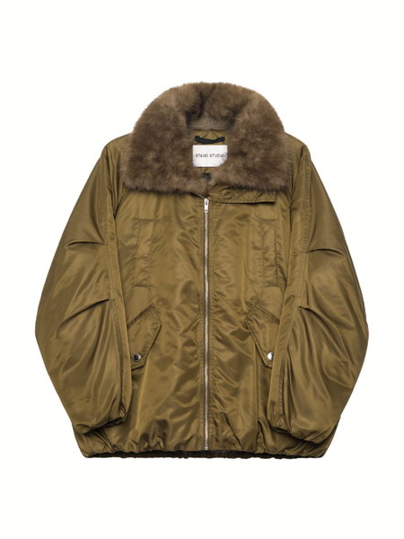 The Stand Studio Thilda Jacket - Army Green The Stand Studio The Stand Studio Thilda Jacket - Army Green