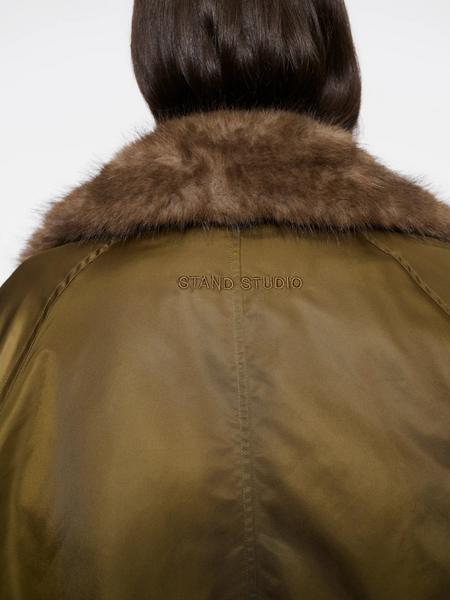 The Stand Studio Thilda Jacket - Army Green The Stand Studio The Stand Studio Thilda Jacket - Army Green
