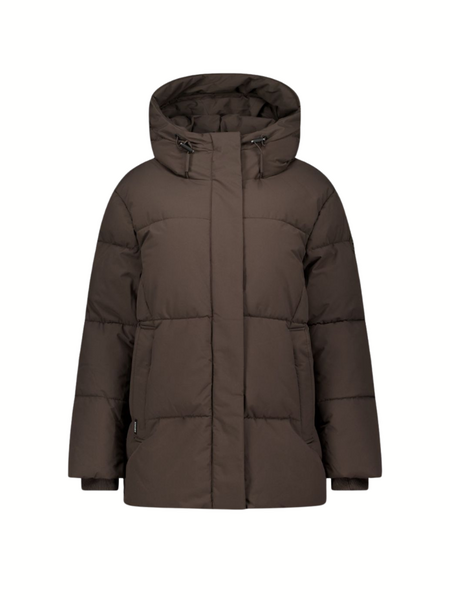 Airforce Women Ayla Jacket - Dark Coffee Airforce Airforce Women Ayla Jacket - Dark Coffee