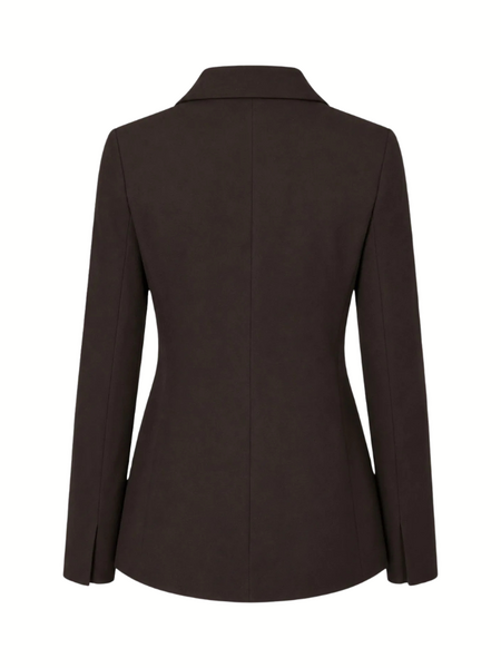 Nikkie Nikkie Aisley Blazer - Chocolate Torte