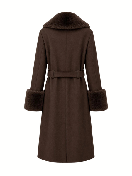 Nikkie Nikkie Auria Coat - Chocolate Martini