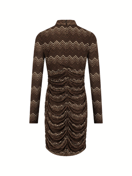 Nikkie Ariva Mesh Dress - Chocolate Martini Nikkie Nikkie Ariva Mesh Dress - Chocolate Martini