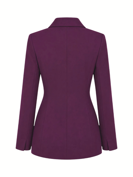 Nikkie Ashira Blazer - Grape Wine Nikkie Nikkie Ashira Blazer - Grape Wine
