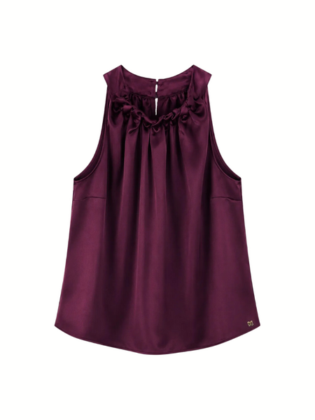 Nikkie Aivy Top - Grape Wine Nikkie Nikkie Aivy Top - Grape Wine