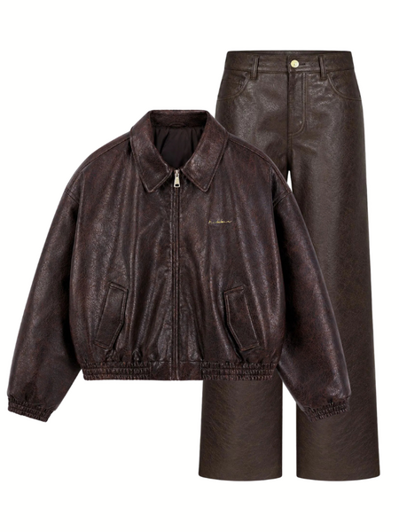 Nikkie Nikkie Anisa Pants Combi-set - Chocolate Torte Nikkie Anisa Pants Combi-set - Chocolate Torte