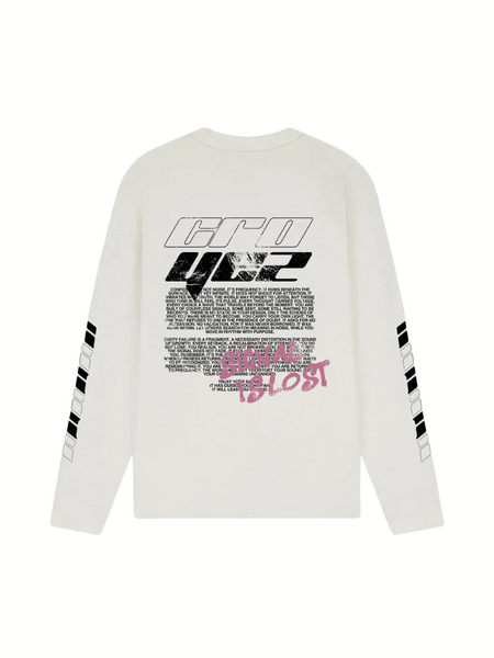 Croyez Lost Signal Longsleeve T-Shirt - Grey Croyez Croyez Lost Signal Longsleeve T-Shirt - Grey