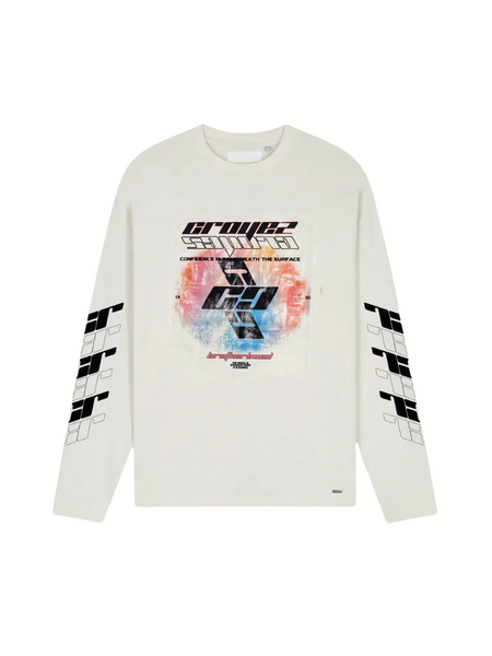 Croyez Lost Signal Longsleeve T-Shirt - Grey Croyez Croyez Lost Signal Longsleeve T-Shirt - Grey