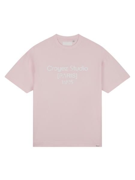 Croyez Studio Damaged T-Shirt - Pink Croyez Croyez Studio Damaged T-Shirt - Pink