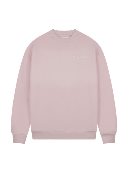 Croyez Studio Faded Sweater - Pink Croyez Croyez Studio Faded Sweater - Pink