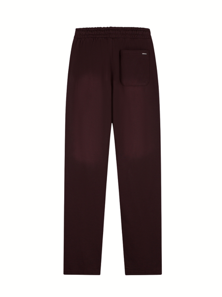 Croyez Croyez Studio Faded Straight Leg Sweatpants - Raisin Red