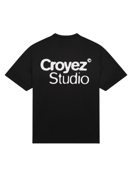 Croyez Studio Faded T-Shirt - Black Croyez Croyez Studio Faded T-Shirt - Black
