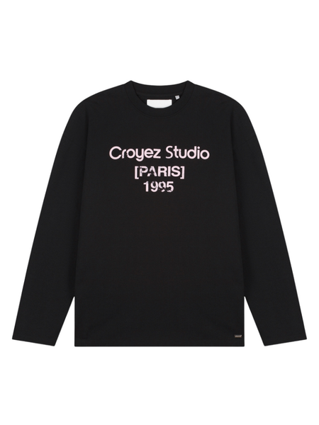 Croyez Women Studio Damaged Longsleeve T-Shirt - Black Croyez Croyez Women Studio Damaged Longsleeve T-Shirt - Black
