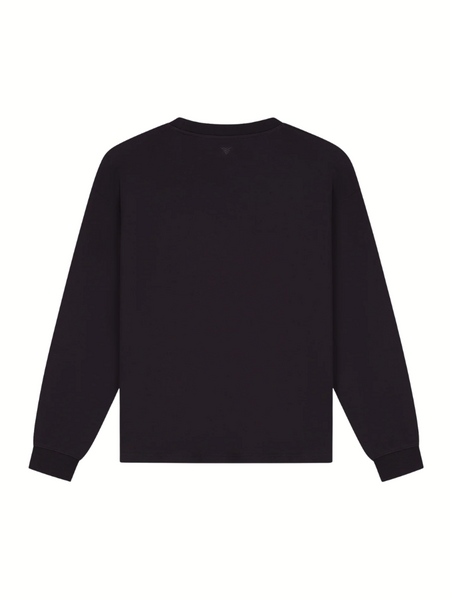 Pure Path Inititials Pocket Longsleeve T-Shirt - Dark Brown Pure Path Pure Path Inititials Pocket Longsleeve T-Shirt - Dark Brown