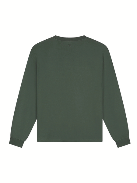 Pure Path Inititials Pocket Longsleeve T-shirt - Dark Army Pure Path Pure Path Inititials Pocket Longsleeve T-shirt - Dark Army