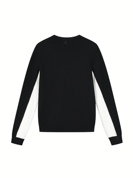 Pure Path Contrast Pure Sweater - Black Pure Path Pure Path Contrast Pure Sweater - Black