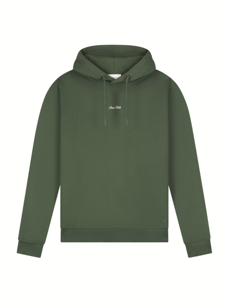 Pure Path Forest Rooted Hoodie - Dark Army Pure Path Pure Path Forest Rooted Hoodie - Dark Army