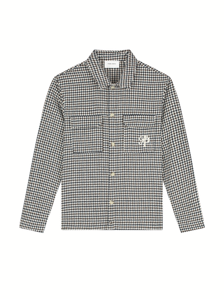 Pure Path Houndstooth Shirt - Ecru Pure Path Pure Path Houndstooth Shirt - Ecru