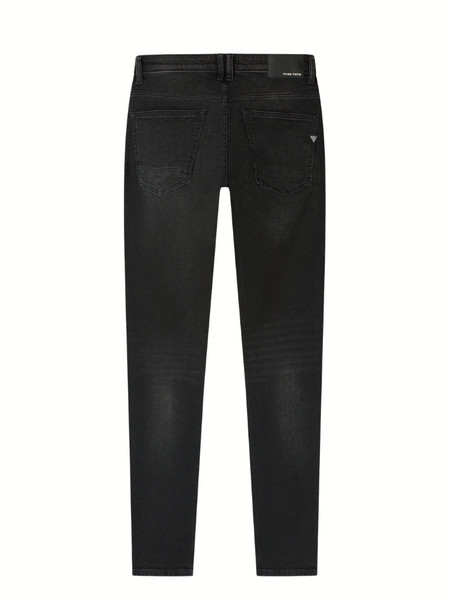 Pure Path Pure Path The Jone 2.0 Skinny Fit Jeans - Denim Dark Grey