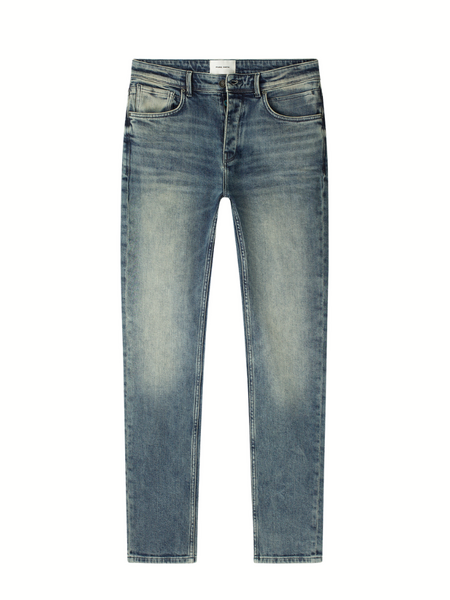 Pure Path The Ryan Slim Fit Jeans - Denim Mid Blue Pure Path Pure Path The Ryan Slim Fit Jeans - Denim Mid Blue