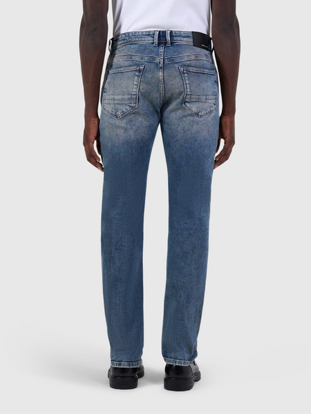 Pure Path The Ryan Slim Fit Jeans - Denim Mid Blue Pure Path Pure Path The Ryan Slim Fit Jeans - Denim Mid Blue