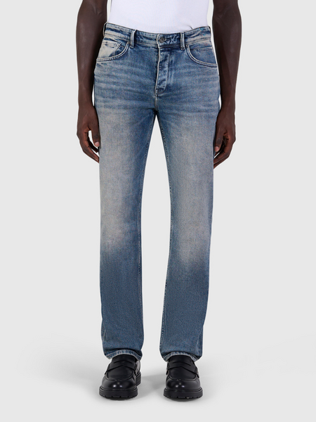 Pure Path The Ryan Slim Fit Jeans - Denim Mid Blue Pure Path Pure Path The Ryan Slim Fit Jeans - Denim Mid Blue