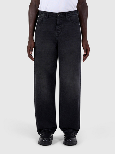 Pure Path The Chase Loose Fit Jeans - Denim Washed Black Pure Path Pure Path The Chase Loose Fit Jeans - Denim Washed Black