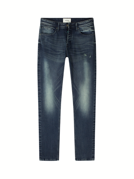 Pure Path The Ryan Slim Fit Jeans - Denim Dark Blue Pure Path Pure Path The Ryan Slim Fit Jeans - Denim Dark Blue