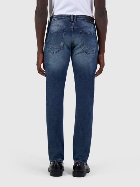 Pure Path The Ryan Slim Fit Jeans - Denim Dark Blue Pure Path Pure Path The Ryan Slim Fit Jeans - Denim Dark Blue