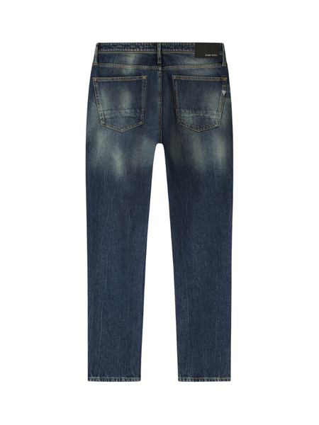 Pure Path Pure Path The Eric Regular Fit Jeans - Denim Dark Blue