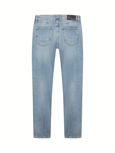 Pure Path The Ryan Slim Fit Jeans - Denim Light Blue Pure Path Pure Path The Ryan Slim Fit Jeans - Denim Light Blue