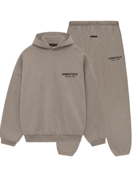 Fear of God Women Essentials Fleece Combi-set- Heather Grey