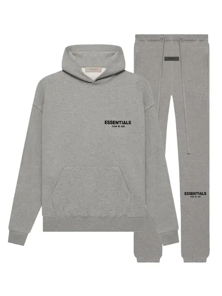 Fear of God Women Essentials Fleece Combi-set- Dark Oatmeal