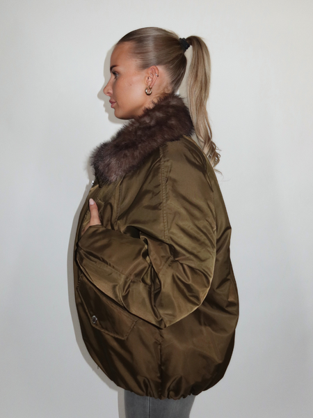 The Stand Studio Thilda Jacket - Army Green The Stand Studio The Stand Studio Thilda Jacket - Army Green