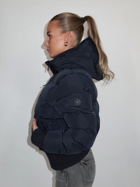 Airforce Women Tate Bomber - Dark Navy Blue Airforce Airforce Women Tate Bomber - Dark Navy Blue