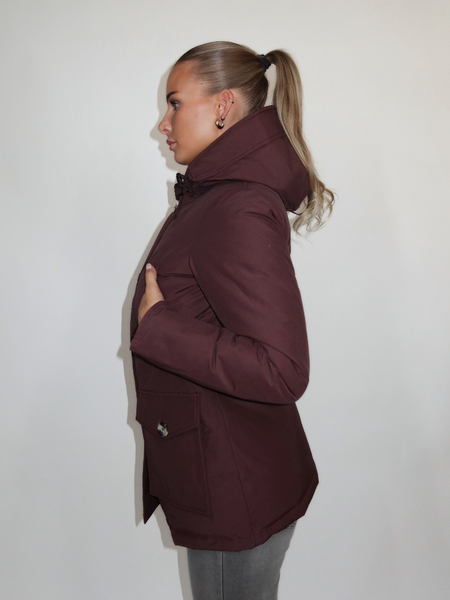 Airforce Women 4 Pocket Parka - Bitter Chocolate Airforce Airforce Women 4 Pocket Parka - Bitter Chocolate