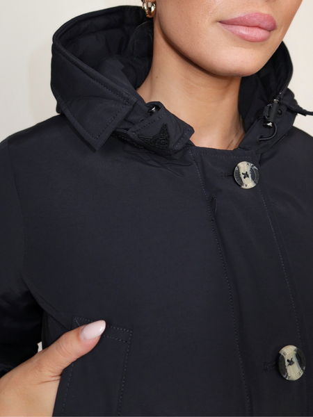 Airforce Women 4 Pocket Parka - Dark Navy Airforce Airforce Women 4 Pocket Parka - Dark Navy