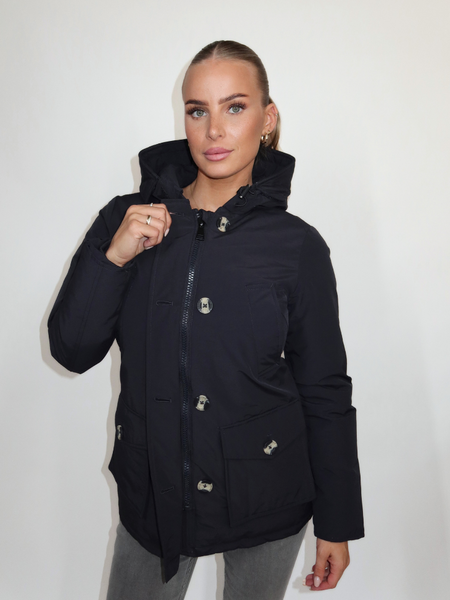Airforce Women 4 Pocket Parka - Dark Navy Airforce Airforce Women 4 Pocket Parka - Dark Navy