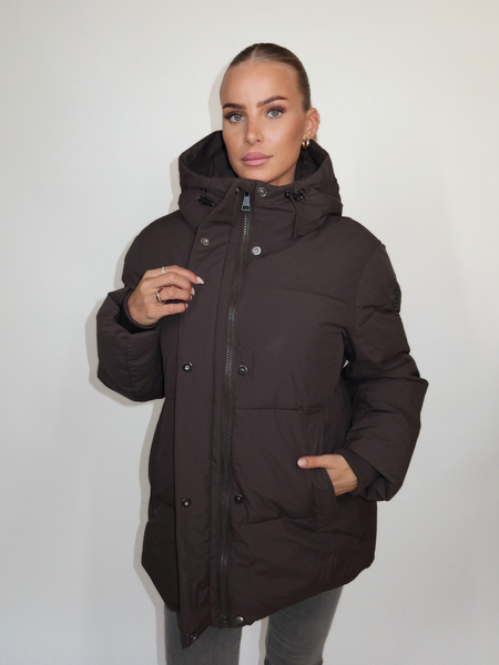 Airforce Women Ayla Jacket - Dark Coffee Airforce Airforce Women Ayla Jacket - Dark Coffee