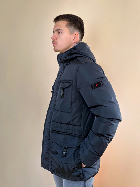 Peuterey Peuterey Aiptek NBE 03 FUR Jacket - Blu Grafite