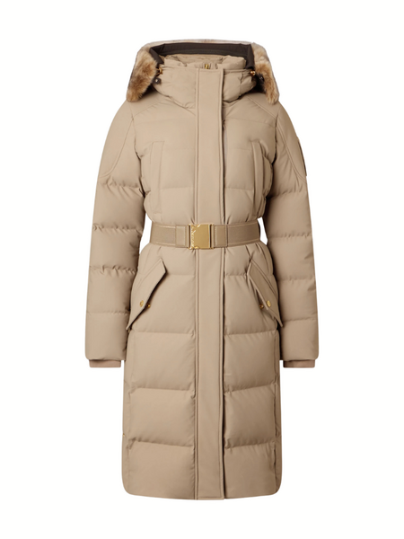 Moose Knuckles Women Gilded Parka - Ashen W/Bronze SH Moose Knuckles Moose Knuckles Women Gilded Parka - Ashen W/Bronze SH
