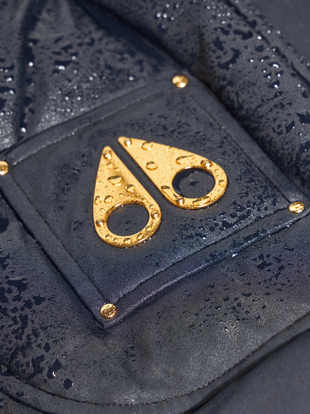 Moose Knuckles Women Gilded 3Q Jacket - BLK W/BLK SH Moose Knuckles Moose Knuckles Women Gilded 3Q Jacket - BLK W/BLK SH