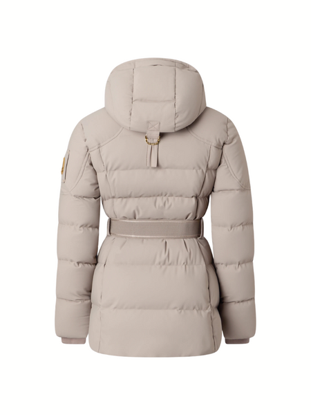 Moose Knuckles Women Gilded 3Q Jacket - Ashen W/Bronze SH Moose Knuckles Moose Knuckles Women Gilded 3Q Jacket - Ashen W/Bronze SH
