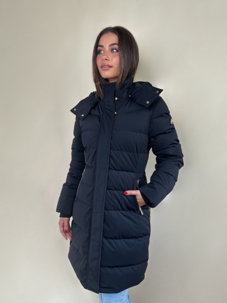 Moose Knuckles Women Watershed 3 Gold Parka - BLK W/BLK SH Moose Knuckles Moose Knuckles Women Watershed 3 Gold Parka - BLK W/BLK SH